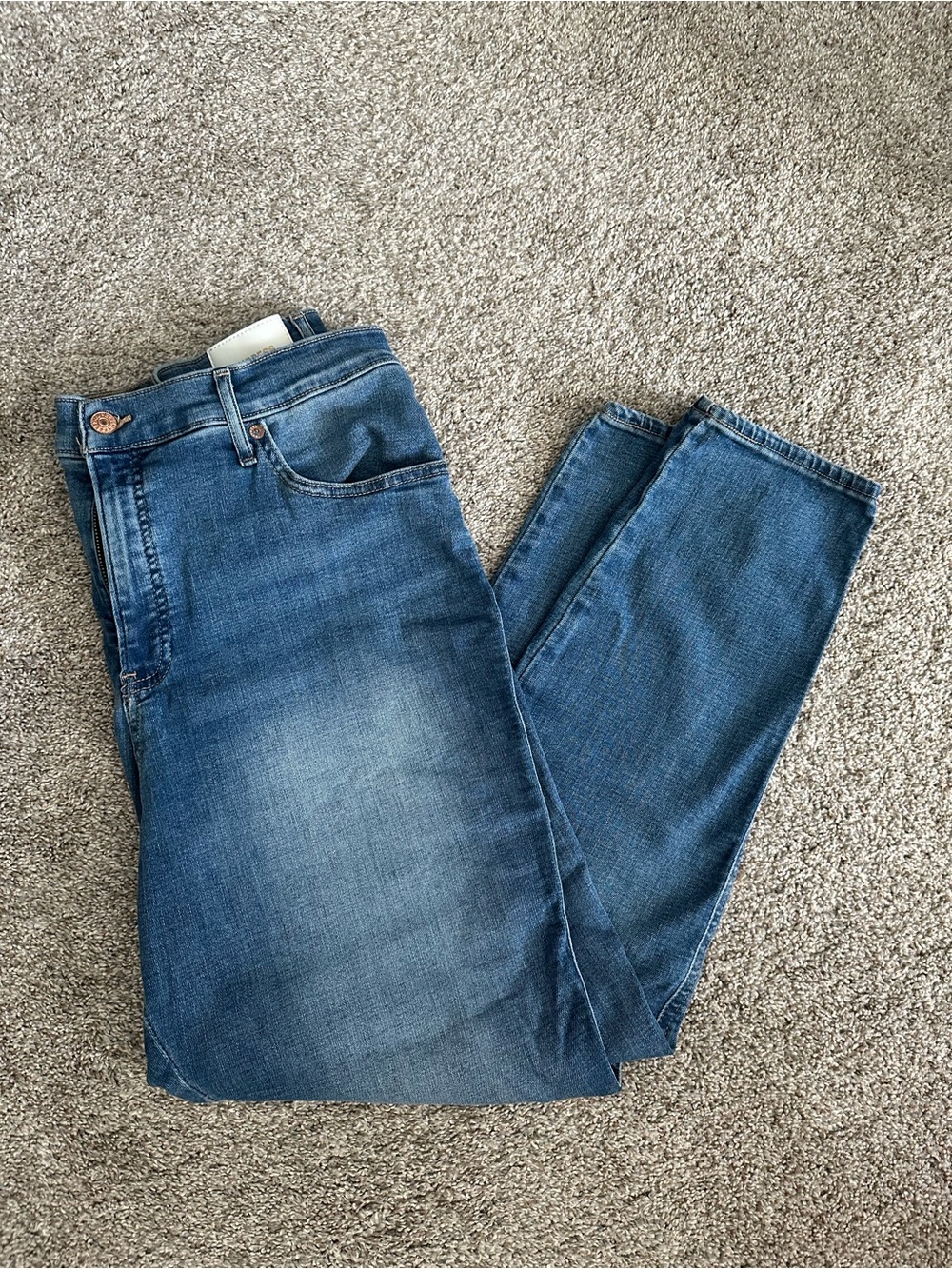 NEW! Express Women's Relaxed Blue Denim Jeans